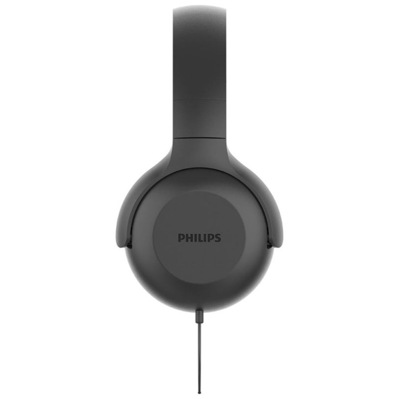 Philips austiņas ar galvas stīpu un mikrofonu, melnas - TAUH201BK/00