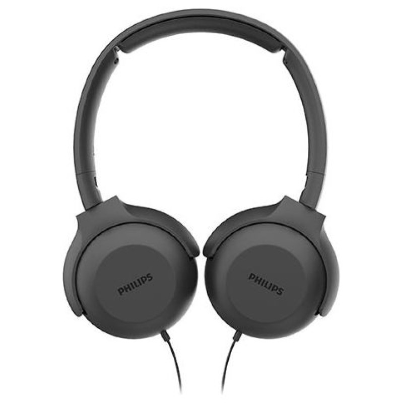 Philips austiņas ar galvas stīpu un mikrofonu, melnas - TAUH201BK/00