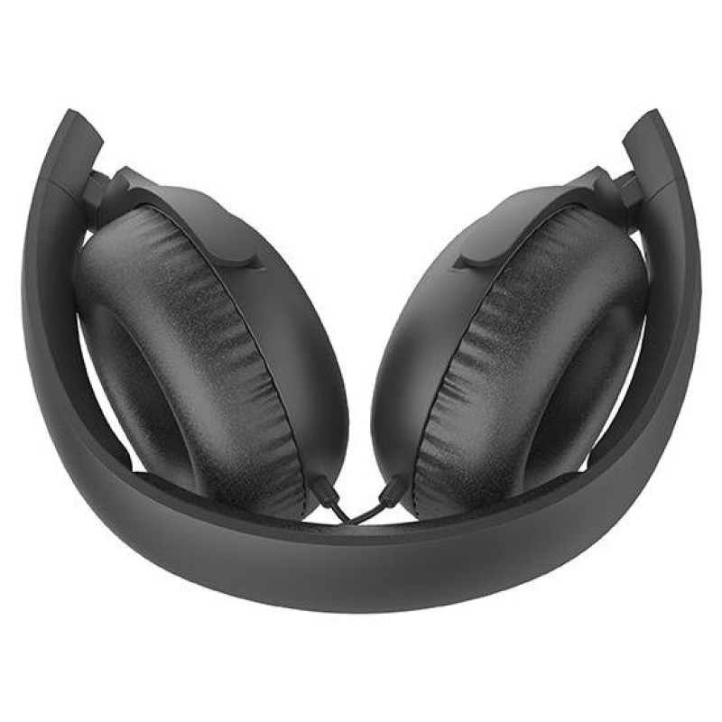 Philips austiņas ar galvas stīpu un mikrofonu, melnas - TAUH201BK/00
