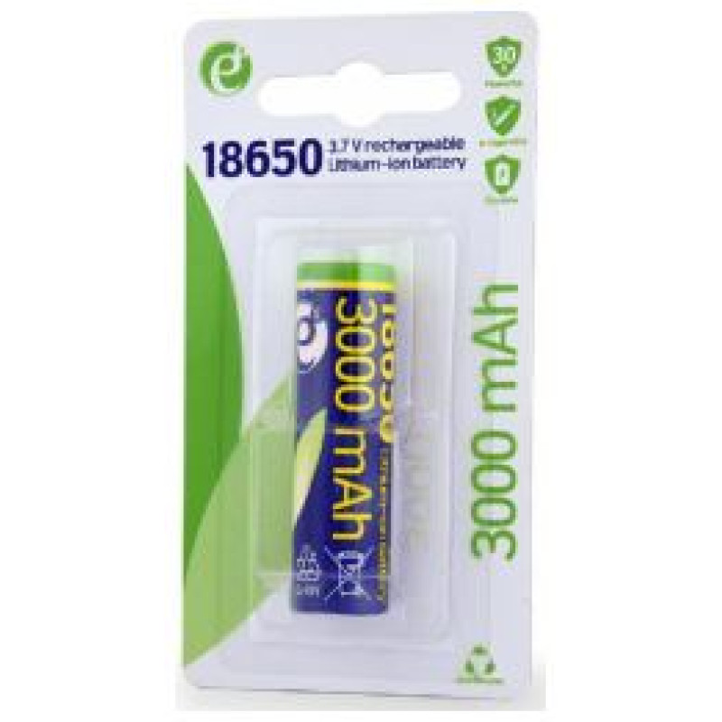 Energenie Baterija Energenie Lithium-ion 18650 (10C) 3000 mAh