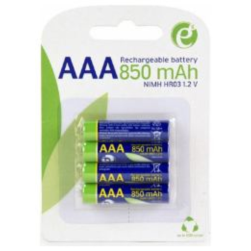 Energenie Rechargeable AAA Batteries 4pcs
