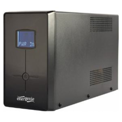 Energenie Nepārtrauktās baro&scaron;anas bloks Energenie UPS With USB and LCD Display 2000 VA Black