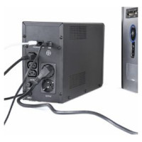 Energenie Nepārtrauktās barošanas bloks Energenie UPS With USB and LCD Display 2000 VA Black
