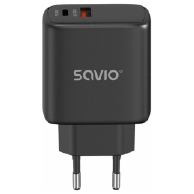 Savio Lādētājs Savio Wall charger 30W Quick Charge