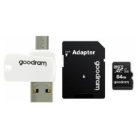 Goodram MicroSD 64GB All in one class 10 UHS I + Card reader