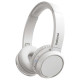 Philips austiņas On-Ear ar Bluetooth, baltas - TAH4205WT/00