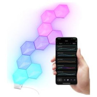 Trust LED paneļi Trust GXT902 VYBZ RGB Hexagon