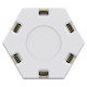 Trust LED paneļi Trust GXT902 VYBZ RGB Hexagon