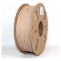 Gembird 3D Printera izejmateriāls Gembird PLA Flexible Wood Natural 1.75 mm 1kg