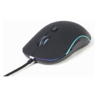 Gembird Datorpele Gembird Illuminated Large Size Wired Mouse Black