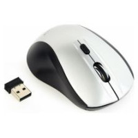 Gembird MUSW-4B-02-BS Wireless Black/Silver