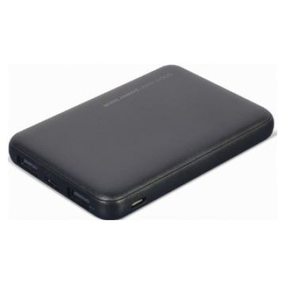 Gembird Enerģijas krātuve Gembird PB05-02 5000 mAh Black