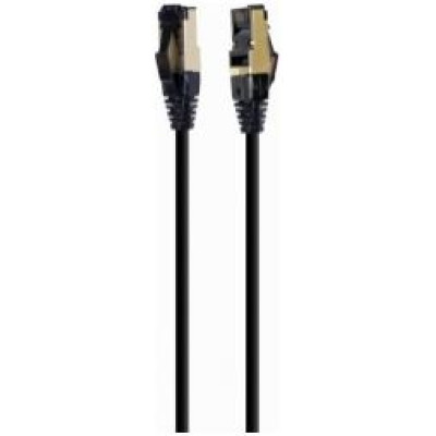 Gembird Kabelis Gembird S/FTP Cat. 8 LSZH Patch Cord Black 3 m