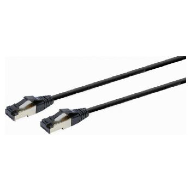 Gembird Kabelis Gembird S/FTP Cat. 8 LSZH Patch Cord Black 3 m
