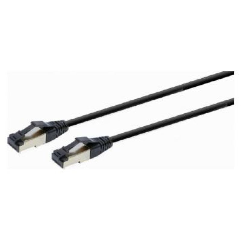 Gembird Kabelis Gembird S/FTP Cat. 8 LSZH Patch Cord Black 5 m