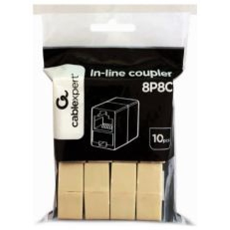 Gembird In-line coupler 8P8C 10 pcs