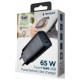 Gembird Lādētājs Gembird 3-port 65W GaN USB PowerDelivery fast Charger Black