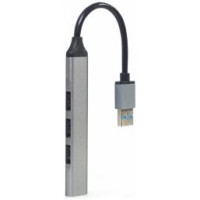 Gembird USB Centrmezgls Gembird 4-port USB 3.1 Silver