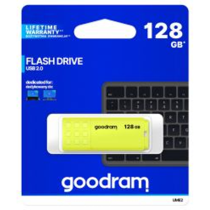 Goodram UME2 USB 2.0 128GB Yellow