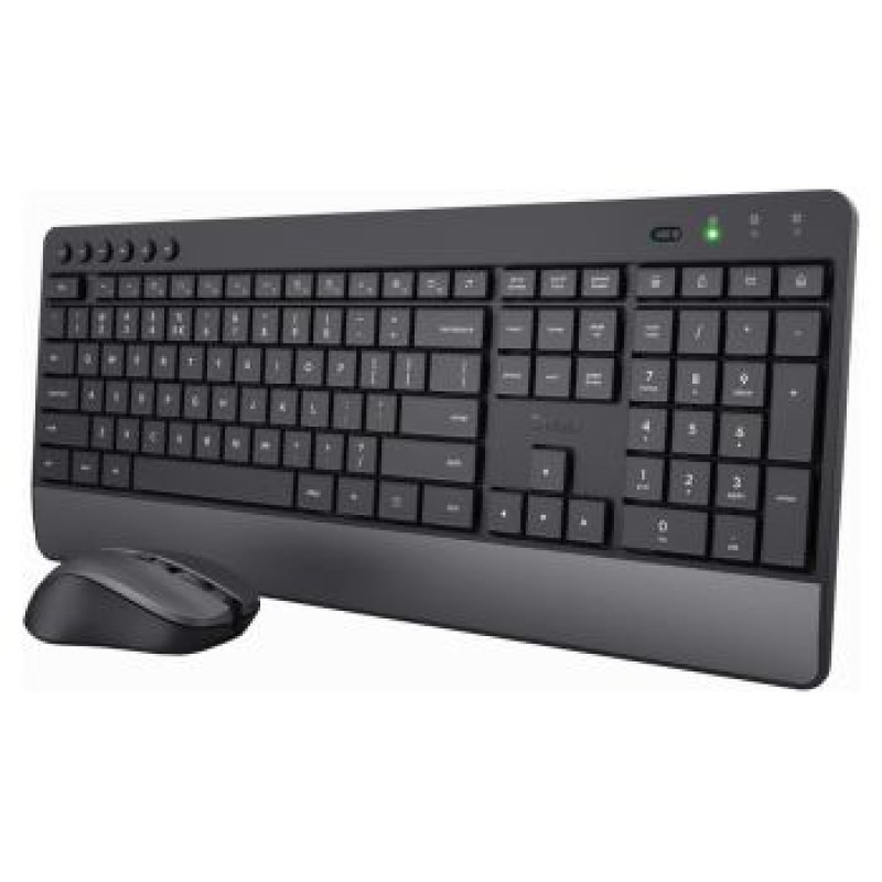 Trust Klaviatūra Trust Trezo Black