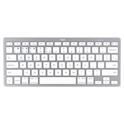 Trust Klaviatūra Trust Wireless Bluetooth Keyboard Silver