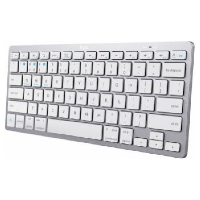 Trust Klaviatūra Trust Wireless Bluetooth Keyboard Silver