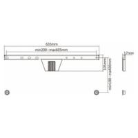Gembird Televizora stiprinājums Gembird TV wall mount (Fixed) 37”-80”