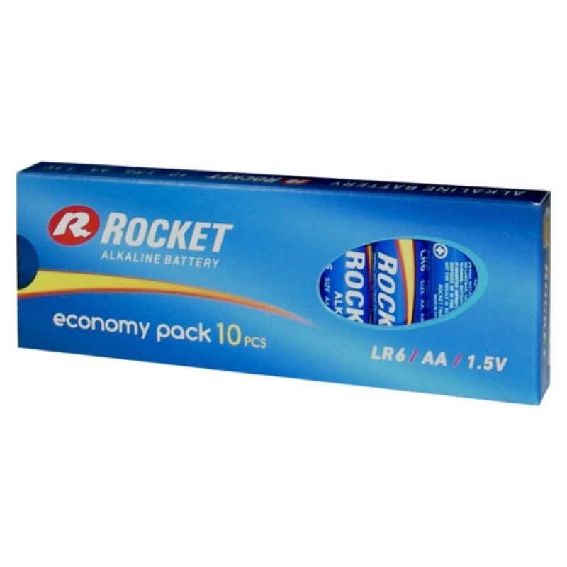 Rocket LR6-10BB (AA) ECO Pack Blistera iepakojumā 10gb.