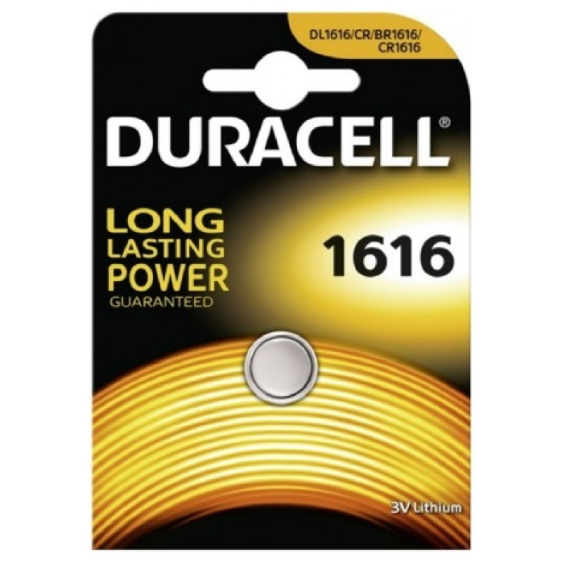Duracell DL1616 Blistera iepakojumā 1gb.