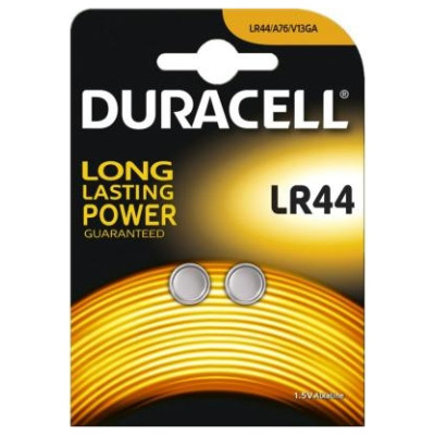 Duracell LR44 (AG13) Blistera iepakojumā 2gb.