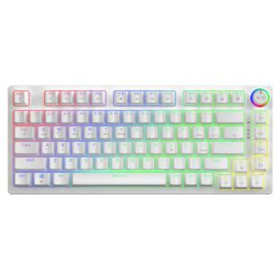 Savio Klaviatūra Savio Wireless Mechanical Phenix White 75% Outemu Red Pro