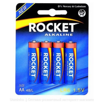 Rocket LR6-4BB (AA) Blistera iepakojumā 4gb