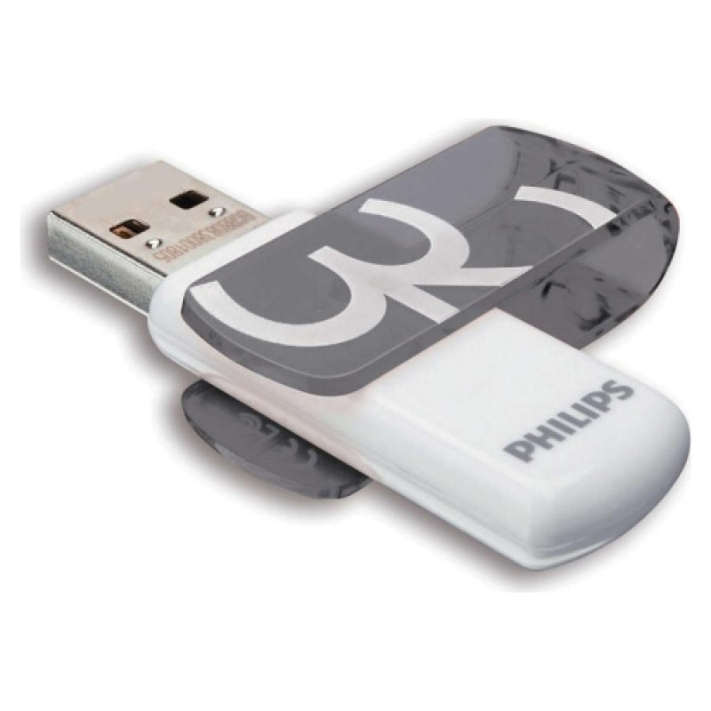 Philips USB 2.0 Flash Drive Vivid Edition (pelēka) 32GB