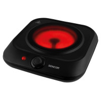 Sencor SCP 1763BK Infrasarkanā keramikas galda plītiņa ar 1 sildelementu 1200W