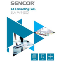 Sencor SLA FA4M200 Laminēšanas plēve A4 200mic 25lpp