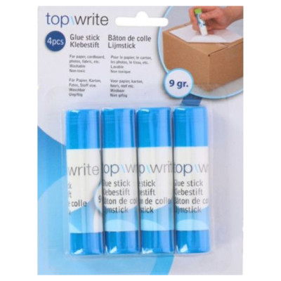 Topwrite līmzīmulis 9g ( 4gab. )
