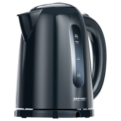 MPM MCZ-85/G1 Elektriskā tējkanna 1.7L 2200W (Melna)