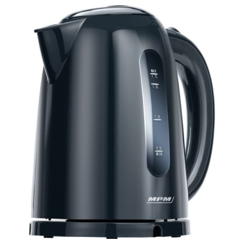 MPM MCZ-85/G1 Elektriskā tējkanna 1.7L 2200W (Melna)