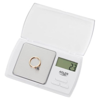 Adler AD 3161 Juvelierizstrādājumu svari ( PRECIZITĀTE - 0,01 GRAMI )