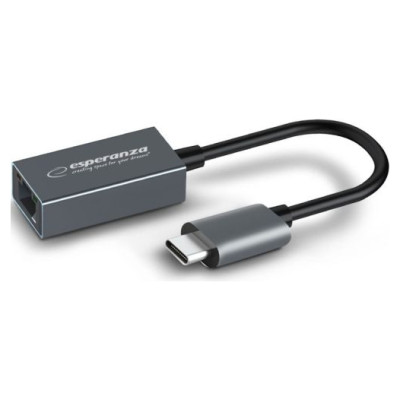 Esperanza ENA102 USB Type C- RJ45 Adapteris