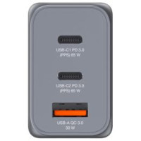 Verbatim Lādētājs Verbatim Wall Charger 65W Grey