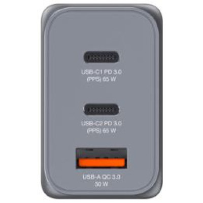 Verbatim Lādētājs Verbatim Wall Charger 65W Grey