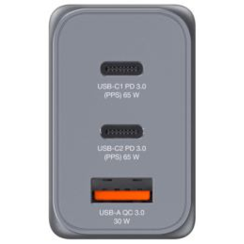 Verbatim Lādētājs Verbatim Wall Charger 65W Grey