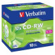 Verbatim Matricas CD-RW SERL Verbatim 700MB 10x-12x 10 Pack Jewel