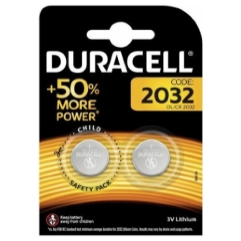 Duracell DL2032 3V Lithium 2pack