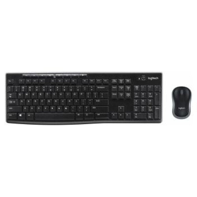 Logitech Klaviatūra + Pele Logitech DT MK270 Bezvadu