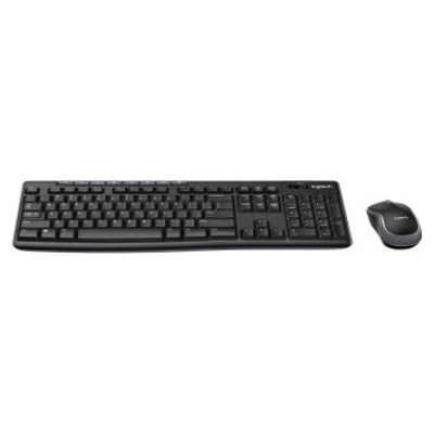 Logitech Klaviatūra + Pele Logitech DT MK270 Bezvadu