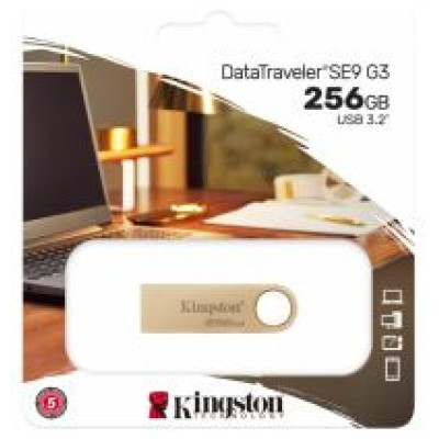 Kingston Zibatmiņa Kingston DataTraveler SE9 G3 256GB Metal