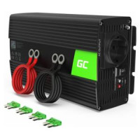 Green Cell Strāvas pārveidotājs Green Cell Power Inverter Converter 24V to 230V 1000W/2000W Pure sine
