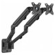 Gembird Monitora stiprinājums Gembird Adjustable Wall 2-display Mounting Arm 17”-27”